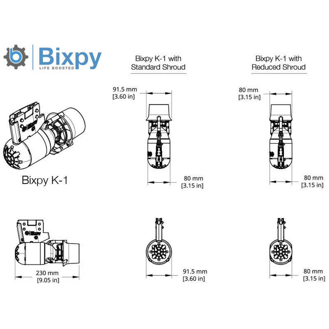 Bixpy K-1 Outboard Kit - p5