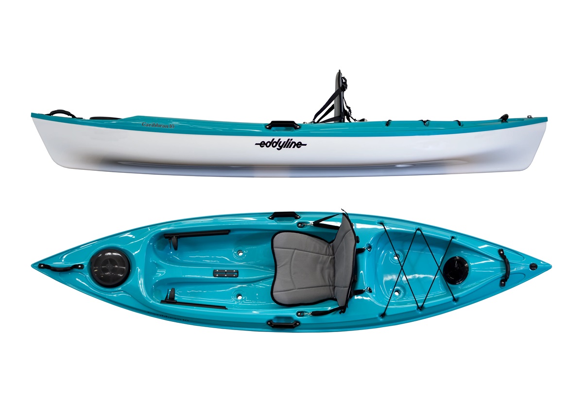 Eddyline Caribbean 10 Sit-On-Top Kayak - Teal