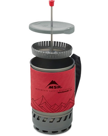 MSR WindBurner Stove Coffee Press Kit